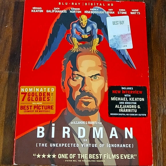 BIRDMAN on BLU-RAY Michael Keaton - Picture 1 of 2